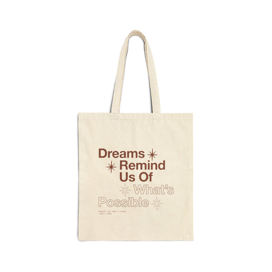 Canvas Tote Bag - Dream Pursuer Design